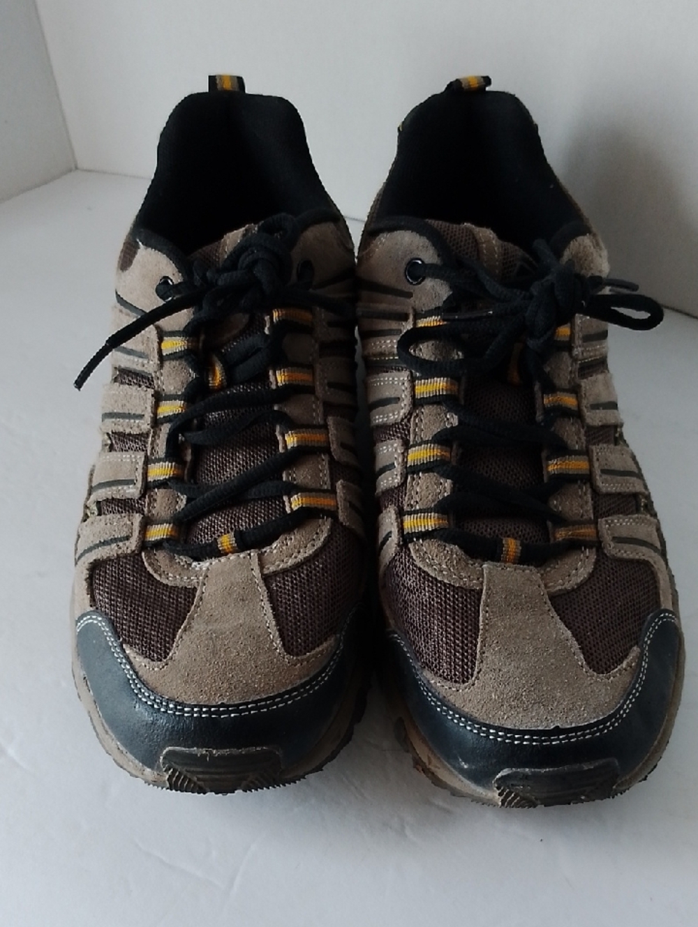 Fila Men's Midland Hiking Taupe Trail Sneakers 10.5